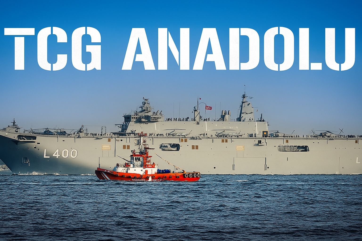 Turkey’s TCG Anadolu Will Change Naval Warfare Forever