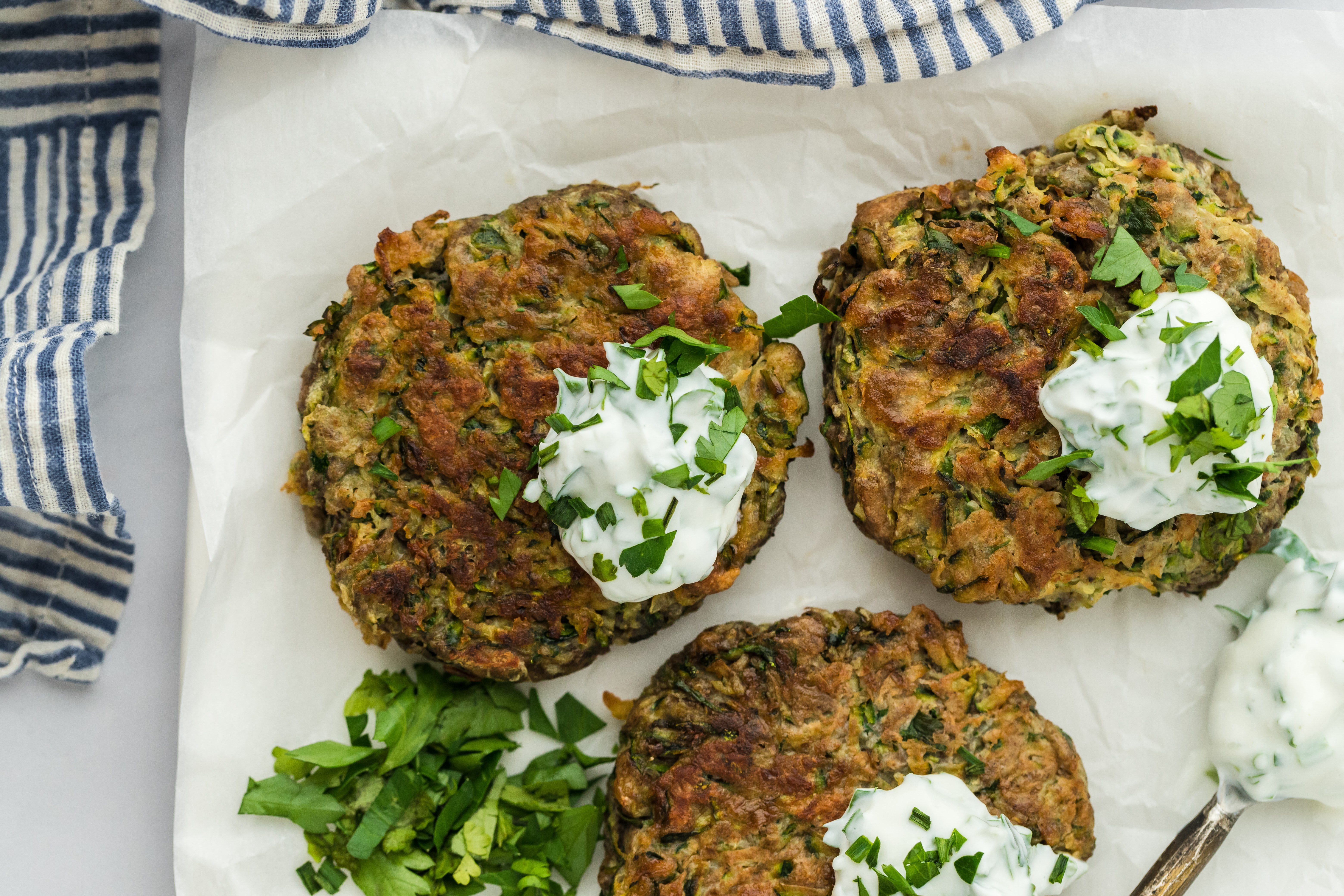 Oat & Herb Savoury Fritters